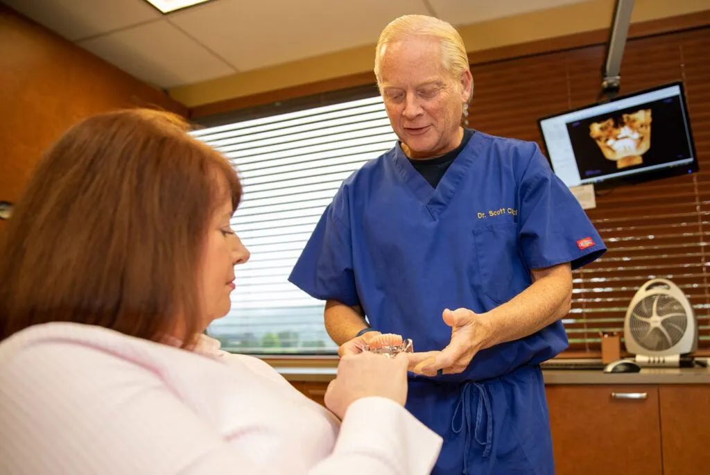 Dental consultation and exam