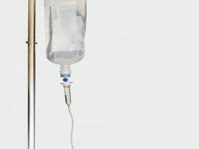 IV bag for dental sedation